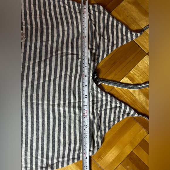 Streetwear society | Beach Striped Cover Up with round hem | size M - Picture 8 of 8